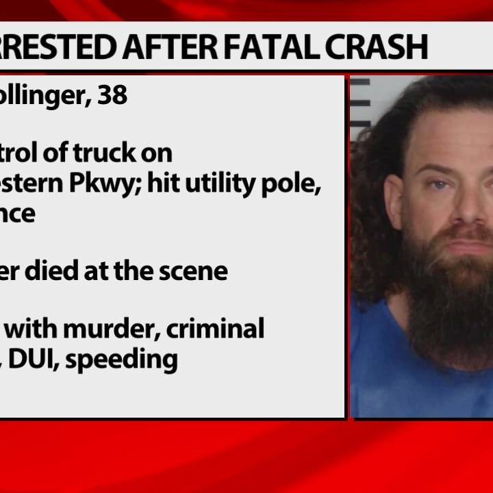 Ohio man arrested after DUI crash in Louisville kills a woman